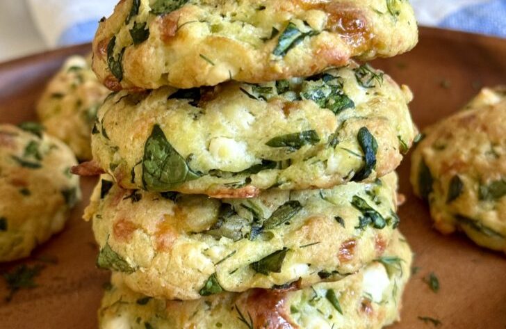 spinach and feta cookies