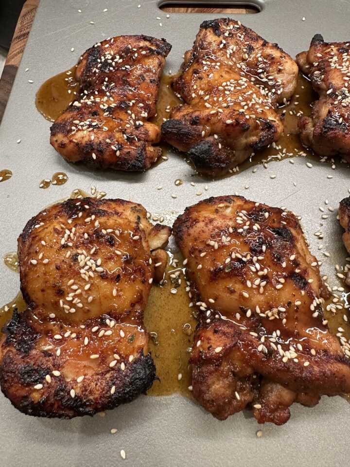 Easy Honey Ginger Sesame Chicken Recipe - Bio's Kitchen